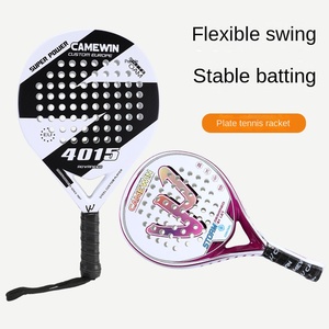 Newchance Cổ Điển 4015 3K Hạt Xuất hiện Thể Thao Bãi Biển Vợt Cross-Biên Giới Vợt Quần Vợt Với Polyester Net - Product Image 2