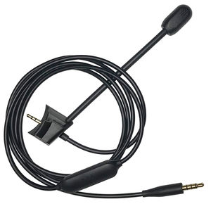 Fifine-câble de Microphone détachable pour <span class=keywords><strong>Bose</strong></span>, confort silencieux 35 II(QC35II), écouteurs de jeu, micro avec contrôle du Volume - Product Image 1