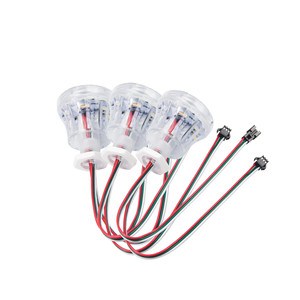 Alta calidad 60mm RGB RGBW cabujón luces LED nuevo diseño 18leds 24V Rgb automático para Parque de Atracciones 24V cuerpo de PC para diversión - Product Image 1