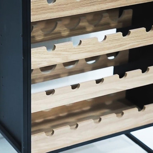 Buon prezzo industriale Vintage ferro legno <span class=keywords><strong>casa</strong></span> vino <span class=keywords><strong>angolo</strong></span> <span class=keywords><strong>Bar</strong></span> mobile mobile - Product Image 3