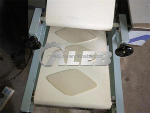 Línea de producción de <span class=keywords><strong>taco</strong></span> Roti Pita de acero inoxidable, máquina formadora de panqueques de pan árabe crujiente de maíz fino - Product Image 6