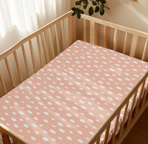 Set di Lenzuola per Culla in Mussola Ultra Morbida con Stampa Personalizzata, Delicate sulla Pelle, Resistenti, in Cotone Mussola per Neonati - Product Image 3