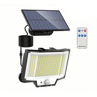 Produits les plus vendus Lampe d'extérieur à détecteur de mouvement solaire pour jardin Lumière LED pour jardin Balcon Lampe d'extérieur