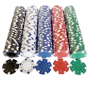 Jetons <span class=keywords><strong>de</strong></span> <span class=keywords><strong>poker</strong></span> en plastique ABS sans valeur nominale, dés et jetons floraux multicolores – Ensemble <span class=keywords><strong>de</strong></span> jeu pour la maison, le casino, les fêtes et les cadeaux - Product Image 1