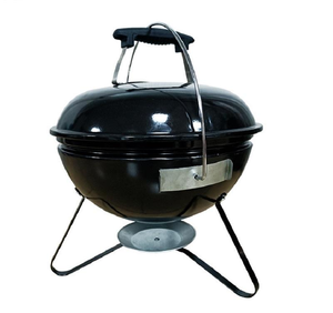 Wholesale 14 Inch <strong>Mini</strong> Kettle <strong>Charcoal</strong> Steel Powder Coated Portable <strong>Grill</strong> Round Camping BBQ <strong>Grill</strong> - Product Image 1
