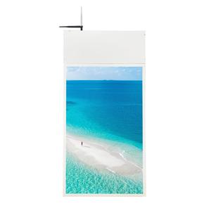 شاشة إعلانات شفافة معلقة على الوجهين 49 55 بوصة عالية الوضوح شاشة عرض نافذة Lcd للمعارض - Product Image 2