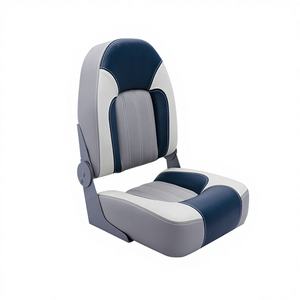 Chaise de pêche pliable en alliage d'aluminium personnalisée, dossier haut, siège rembourré doux, protection solaire, résistante aux vagues - Product Image 6