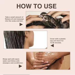 Minyak rambut Batana organik Premium Formula 2 dalam 1 untuk memperkuat pertumbuhan rambut - Product Image 4