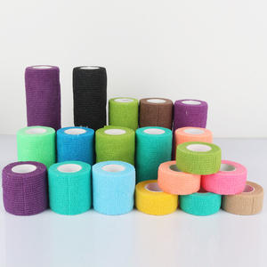 2.5cm * 4.5m élastique auto-adhésif sport athlétique bande genou <span class=keywords><strong>doigt</strong></span> épaule coude Protection <span class=keywords><strong>Bandage</strong></span>, sport fixe bande élastique - Product Image 2