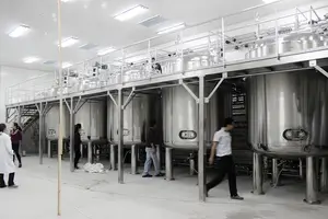 Water Distributie Systeem Reactor Mengen Productie Mixer