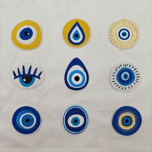 Iron on Embroidered Eye Patches for Clothes Bag Decoration - Product Image 1