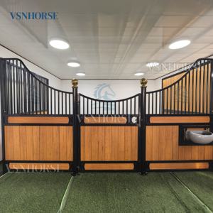 Abd'de popüler toz kaplı modüler at durak panelleri prefabrik bambu dolum dayanıklı at istikrarlı Modern binicilik ahır - Product Image 1