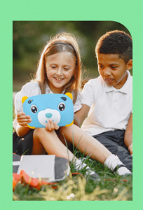 Vui vẻ học tập an toàn giải trí máy tính bảng trẻ em Androids Hệ điều hành 2GB bộ nhớ USB wifi màn hình cảm ứng máy ảnh nhà an toàn trẻ em - Product Image 5