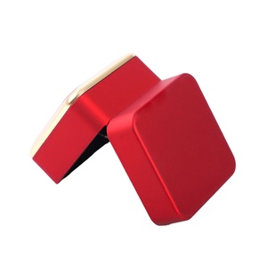 Wholesale LED Light Jewelry Box, Gold <b>Edge</b>, Red/Green, Bangle, Bracelet, Ring Storage - Product Image 3