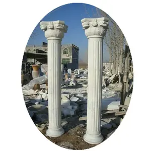 Designer home decor steen romeinse goedkope kolommen pijlers stands bloemen
