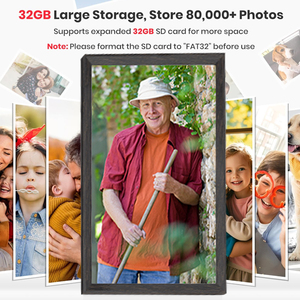 Frameo 15.6 pollici cornice digitale con Touch Screen MP3 Clock Wi-Fi riproduzione Video gratis-condividere <span class=keywords><strong>foto</strong></span> e Video MP4 - Product Image 6