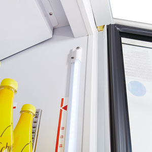 Thương mại 3 cửa kính hiển thị tủ đông siêu thị làm mát không khí tự động defogging Tủ đông tủ lạnh cho hải sản thịt Kem - Product Image 4