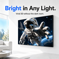 Mur vidéo LED 3D passif Bestar avec profondeur immersive, images 8K sans scintillement et taux de rafraîchissement élevé pour les cinémas et les parcs d'attractions