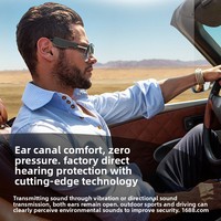 Lunettes Intelligentes IA à Conduction Osseuse Audio Sans Fil – Lunettes de Soleil Étanche pour Hommes et Femmes