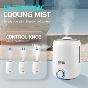 Humidificateur Dsp Mini blanc silencieux, purificateur d'air pour la maison et le bureau KD3084 - Product Image 3