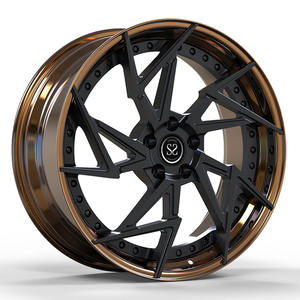Jantes en alliage d'aluminium forgées, <span class=keywords><strong>18</strong></span>/19 <span class=keywords><strong>pouces</strong></span>, Bronze personnalisé, adapté à l'<span class=keywords><strong>audi</strong></span> <span class=keywords><strong>A3</strong></span> - Product Image 1