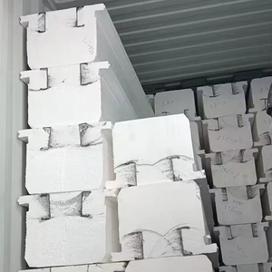 夹芯板Icf泡沫块建筑材料板Spc地板隔热混凝土泡沫块用于房屋建筑 - Product Image 4