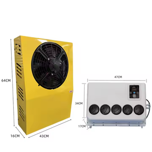 New 24V Integrated Sunroof Cooling Machine for Parking Heavy-Duty Trucks 12V Variable Frequency <b>AC</b> Air Conditioner - Product Image 4