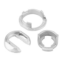 DOACT Kit de réparation du cylindre de serrure de porte en métal avant gauche droite 3B0 837 167/168 7pcs Set 2023 pour VW/Passat/Seat Toledo Leon