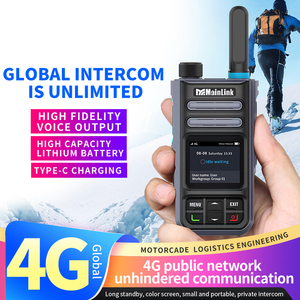 Radio réseau de talkie-walkie GPS étanche 5000KM Communication LTE POC Device <span class=keywords><strong>Couverture</strong></span> mondiale bidirectionnelle - Product Image 3