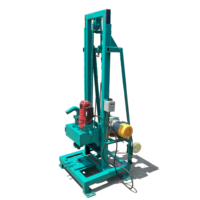 Foreuse AKL-150H, prix économique, fabrication chinoise, pour forage de puits d'eau jusqu'à 100m, petite et portable, mini-machine de forage de puits.