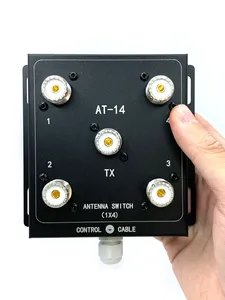 AT-14 4-Way <b>Remote</b> Coaxial Antenna <b>Switch</b> 1.8 to 60MHz 500W PEP for HF Ham Radio L662 - Product Image 1