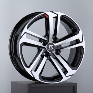 Jantes Forgées en Alliage Prêtes à Expédier, Rayons Tournés Noirs, Face Usinée, PCD 4x108, 16-26 <span class=keywords><strong>Pouces</strong></span>, Alésage 65.1 mm pour <span class=keywords><strong>Peugeot</strong></span> - Product Image 2