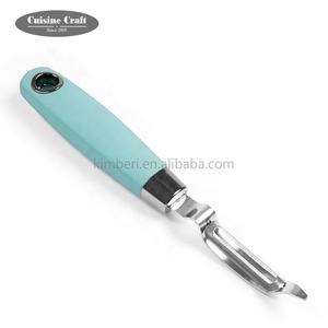 أفضل بيع أدوات المطبخ الحمضيات الجزرة مقشرة الفولاذ المقاوم للصدأ لينة قبضة أداة تقشير البطاطس الباذنجان مقشرة - Product Image 3