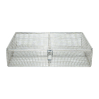 Panier en treillis métallique tissé en acier inoxydable sanitaire de qualité alimentaire SS 304 316, pliable, pour rangement et passoire, pour usage médical, cuisine, pique-nique