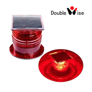 Luces de Advertencia de Obstrucción Solares de Diseño de Fabricante, Tipo B de la FAA, Luces de Señalización Azules LED de Gran Altitud - Product Image 2