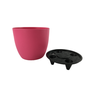 Round Plastic Flower Pot Hydroponic Strawberry Dutch Bucket For Tomato Cucumber