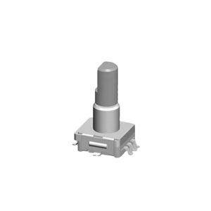 Interrupteur rotatif à retour automatique à axe métallique RS11 avec bouton poussoir pour le contrôle du volume - Product Image 4