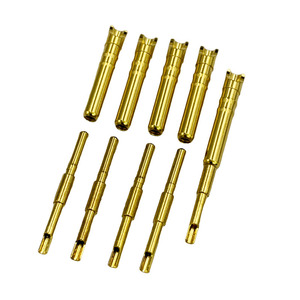 Cao hiện tại Linh kiện điện tử nam nữ 1.5 mét Brass mạ vàng hàng không mùa xuân pins nối pin <span class=keywords><strong>CNC</strong></span> gia công - Product Image 6