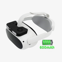 Ventilateur de refroidissement pour casque VR Pico 4, accessoires, ventilateurs intelligents à double moteur, masque avec ventilateur de circulation d'air