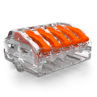 Qualité supérieure pour matériau PC+PA certifié CE, transparent+orange, UL94V-0, ignifuge, facile à installer, design innovant, connecteurs