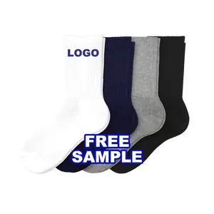 Uron ücretsiz örnek düşük adedi marka çorap erkek çorabı özel logo atletik çorap