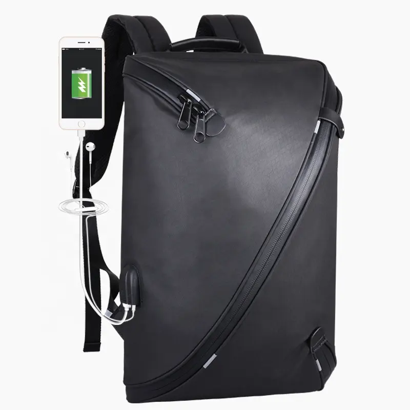 Big Capacity Laptop Bag Backpack With USB Charging Business Backpack Big Capacity Customized Logo Laptop Bag For Daily Use