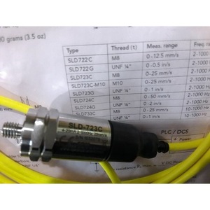 เซ็นเซอร์วัดความเร่ง SPM SLD2448-M8 10 mV/m/s สำหรับการวัดการสั่นสะเทือนในอุตสาหกรรม - Product Image 3