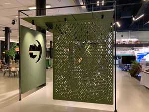 Panel <span class=keywords><strong>Acústico</strong></span> de Fibra de Poliéster Ecológico, Color Personalizado, Ignífugo, Alto NRC, Panel Absorbente de Sonido - Product Image 5