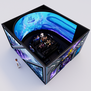Système de cinéma volant intelligent Metaverse <span class=keywords><strong>5D</strong></span> 7D 9D VR, simulateur de cinéma 3D à œil nu personnalisé avec 20 sièges - Product Image 3