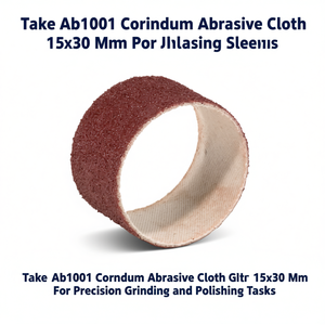 TTAKE AB1001 Corundum Abrasive Cloth Sleeve (Cylinder Shape Medium Hardness) 15x30mm for Precision Grinding & Polishing Tasks - Product Image 2