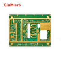 Carte de circuit imprimé simple face pour circuits électroniques simples et applications d'éclairage LED