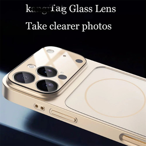 New <span class=keywords><strong>Original</strong></span> Glass Nano Matte Trường Hợp Đối Với <span class=keywords><strong>iPhone</strong></span> 17 Không Khí 16 15 14 13 Pro Max 17Pro Từ Tính Không Dây Sạc Armor Funda Bìa - Product Image 6