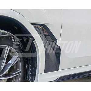 Embellecedor de cubierta de ventilación de guardabarros de fibra de carbono para BMW X6 G06 2019-2023 - Product Image 5