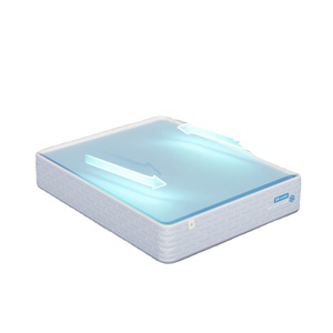 Colchón Avanzado Adaptado al Clima con Control de Olores y Resortes Independientes - Product Image 1
